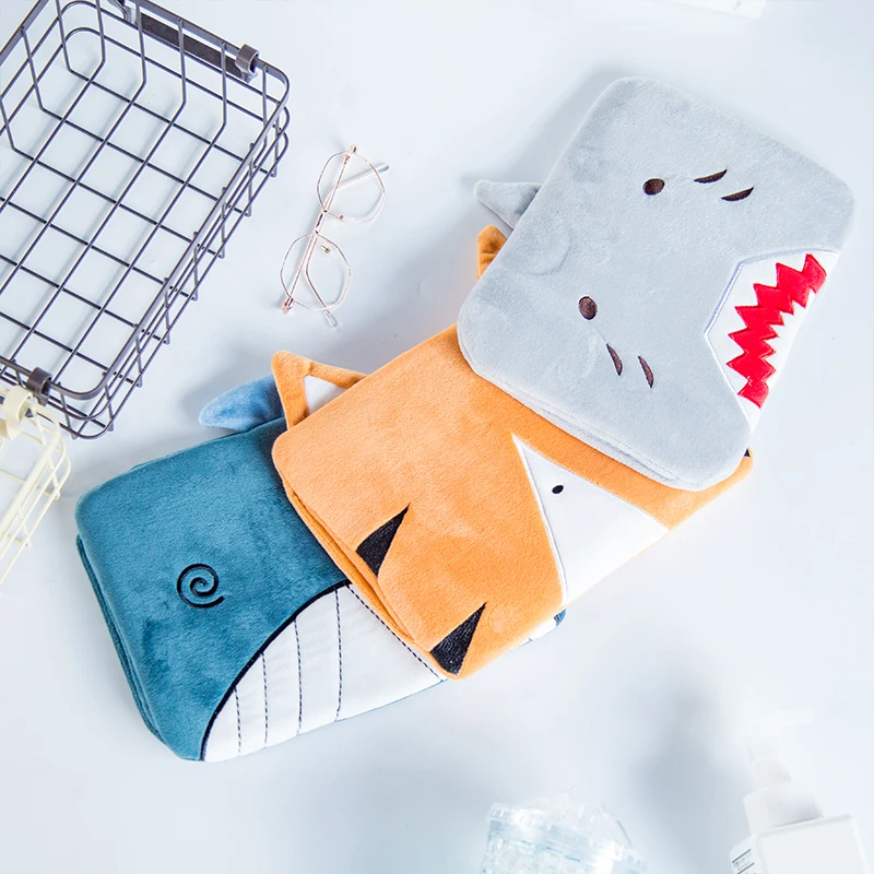 Plush Cartoon Thick Hot Water Bottle Bag Warm Relaxing Heat Cold Therapy Portable Hand Warmer Injection Storage |