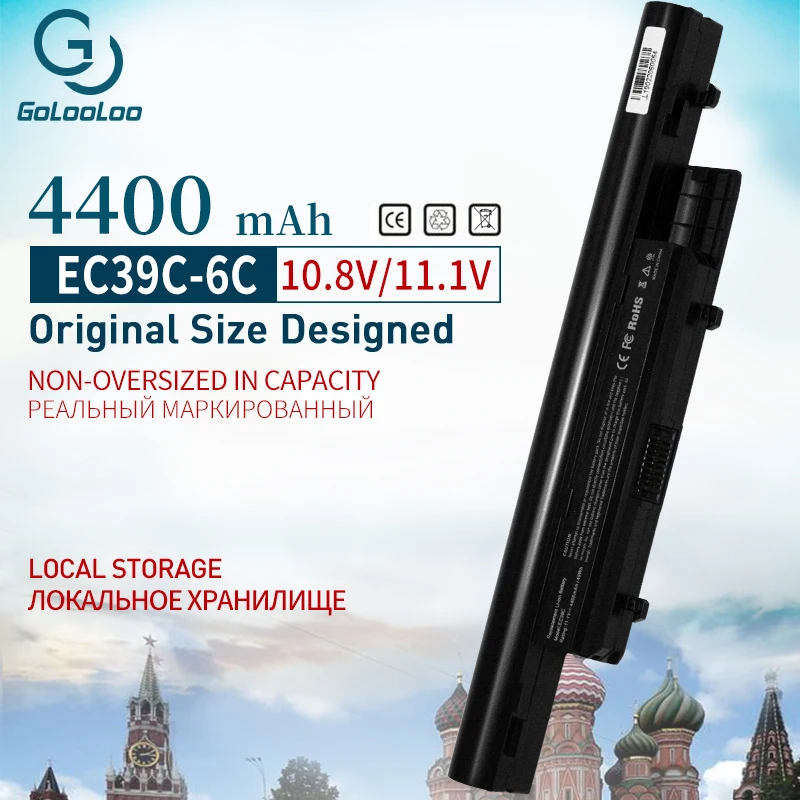 Golooloo 11,1 В 4400 мАч черный Аккумулятор для ноутбука acer AS10H31 AS10H51 AS10H75 для шлюза EC49C ID49C EC39C EC39C-N52B