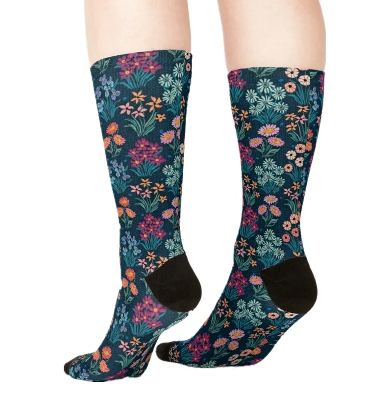 

2021 Women's socks kawaii forever stamps Printed Socks Woman harajuku Happy Funny Novelty cute girl gift Socks for women