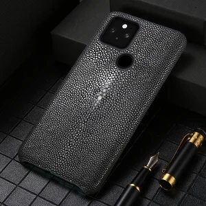 langsidi luxury stingray skin phone case for google pixel 6 pro 5a 5g 5 fundas for google pixel 4a 5g pixel 4 fundas coque free global shipping