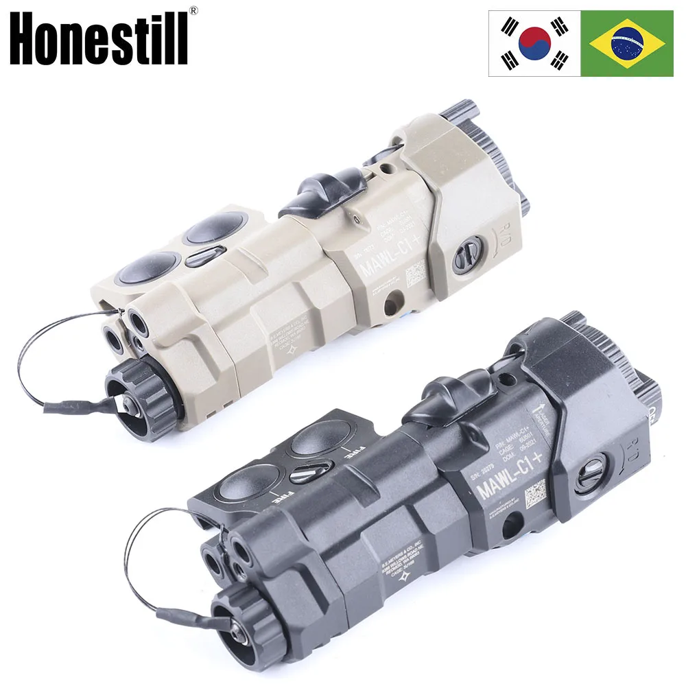 

New Arrival MAWL-C1+ IR Nylon Visible Aiming Laser Sight Replica with EC2 White Light for Tactical Airsoft Rifle Hunting