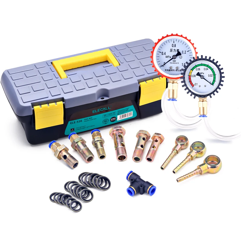 HOWHI дизельный автомобиль низкое давление цепь масла тестер вакуумный манометр