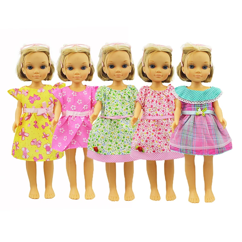 

5 colors dress Doll Clothes For FAMOSA Doll and Nancy Doll Accessories