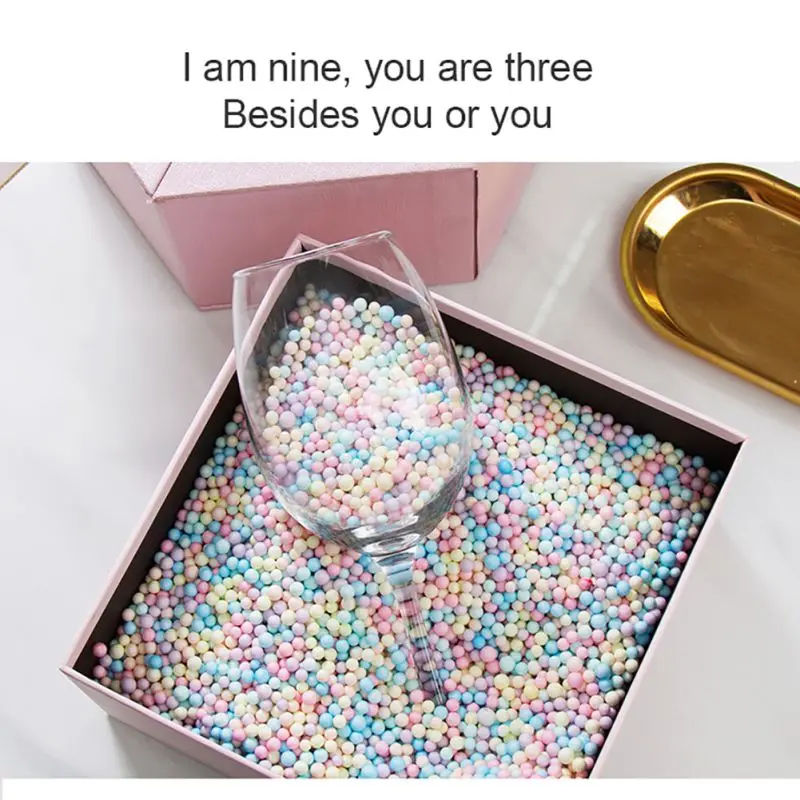 Декоративные шарики из пенопласта радужные пенопласта|Воздушные шары и