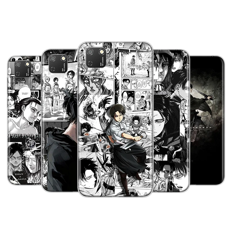 Чехол для телефона из мягкого ТПУ с рисунком аниме атака на Титанов Honor View 20 10X 10i 10