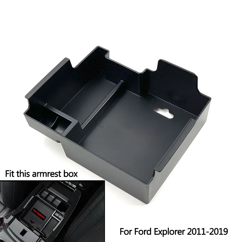 Второй подлокотник для хранения перчаточный ящик лоток центральной консоли Ford