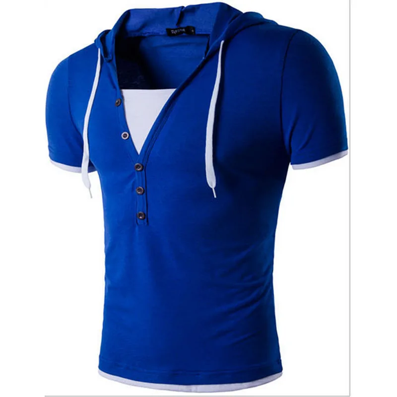 2017 Весна и лето торговля Новые мужские повседневные шляпы хит цвет две футболки