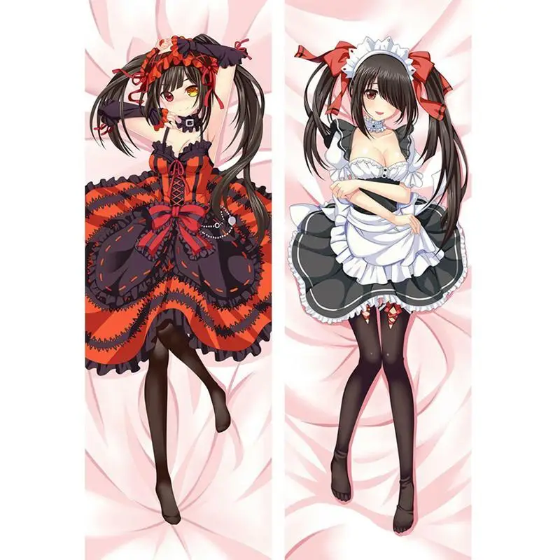Персонажи японского аниме ДАТА LIVE Tokisaki Kurumi Throw Otaku Dakimakura подарки постельное белье