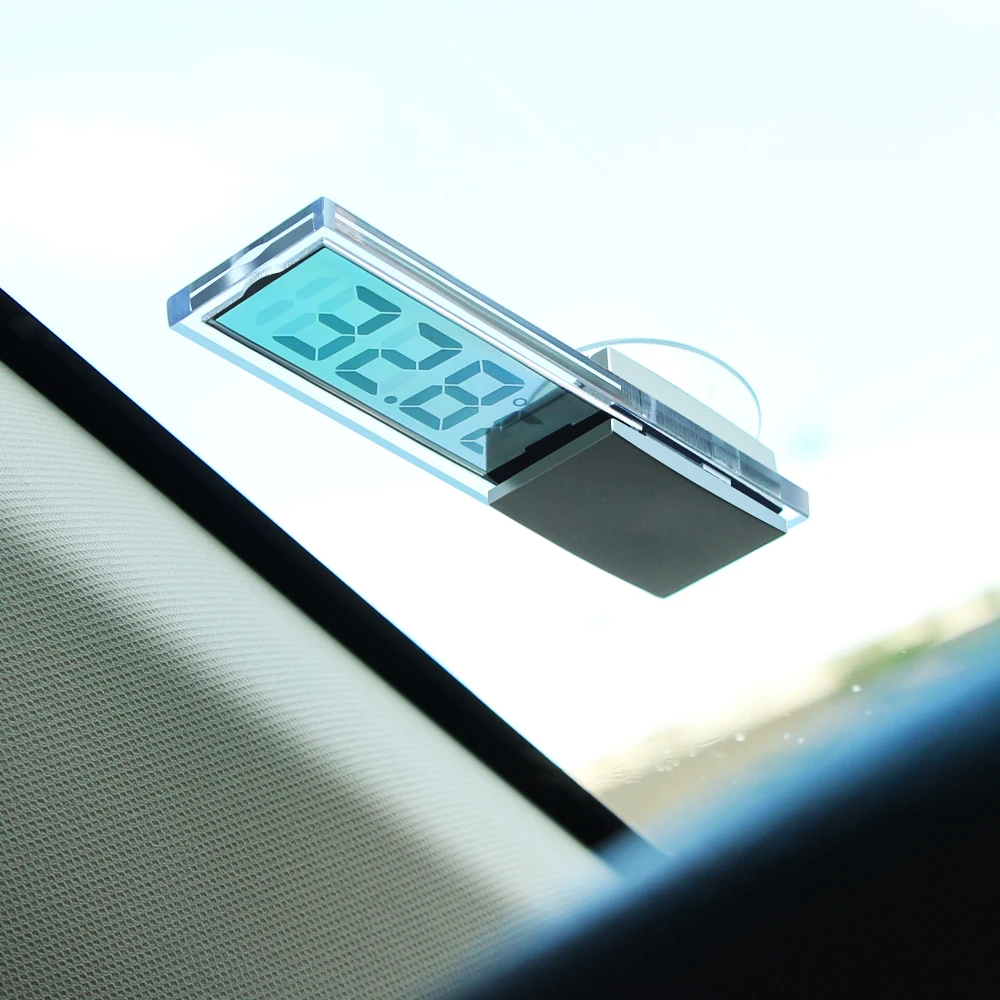 Цифровой термометр с ЖК-дисплеем для окон автомобиля баскетбола сальсы Танго