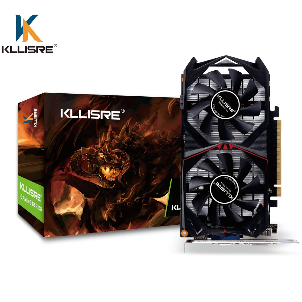 Kllisre GTX 750 TI 4 Гб Новая графическая карта 128Bit GDDR5 видеокарты GPU 750Ti 4G|Видеокарты| |
