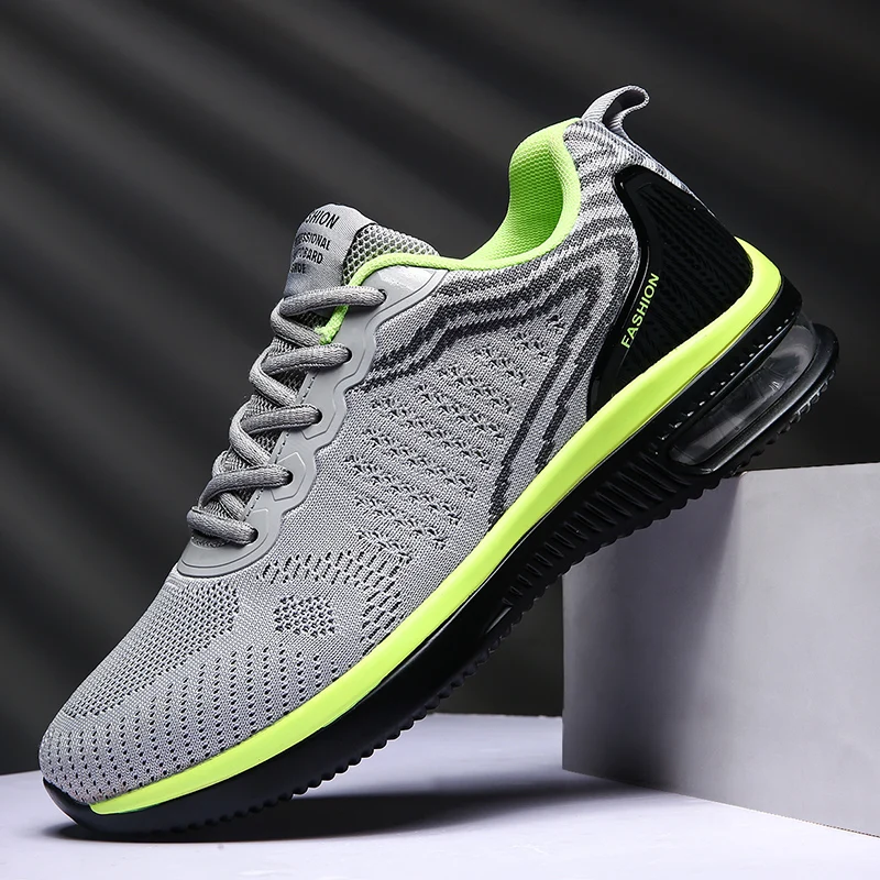 Воздухопроницаемая плетеная обувь для бега удобная повседневная новинка 2019