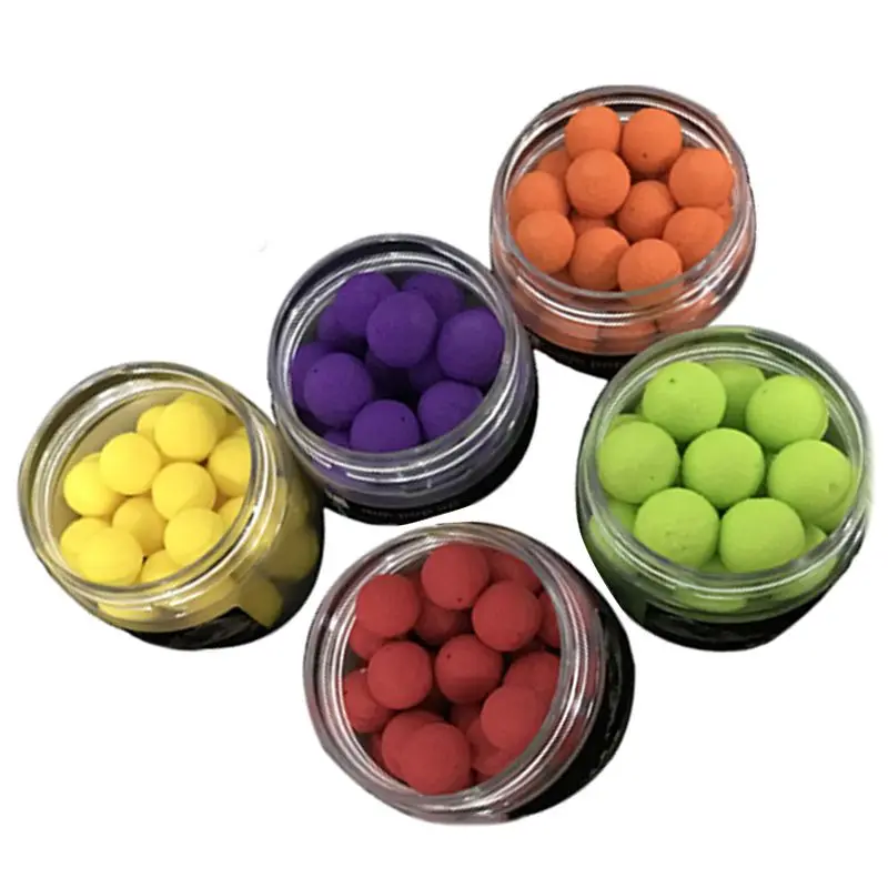 

1 Box Smell up Fishing Lure Boilies Floating Carp Baits Soluble in Water 14mm