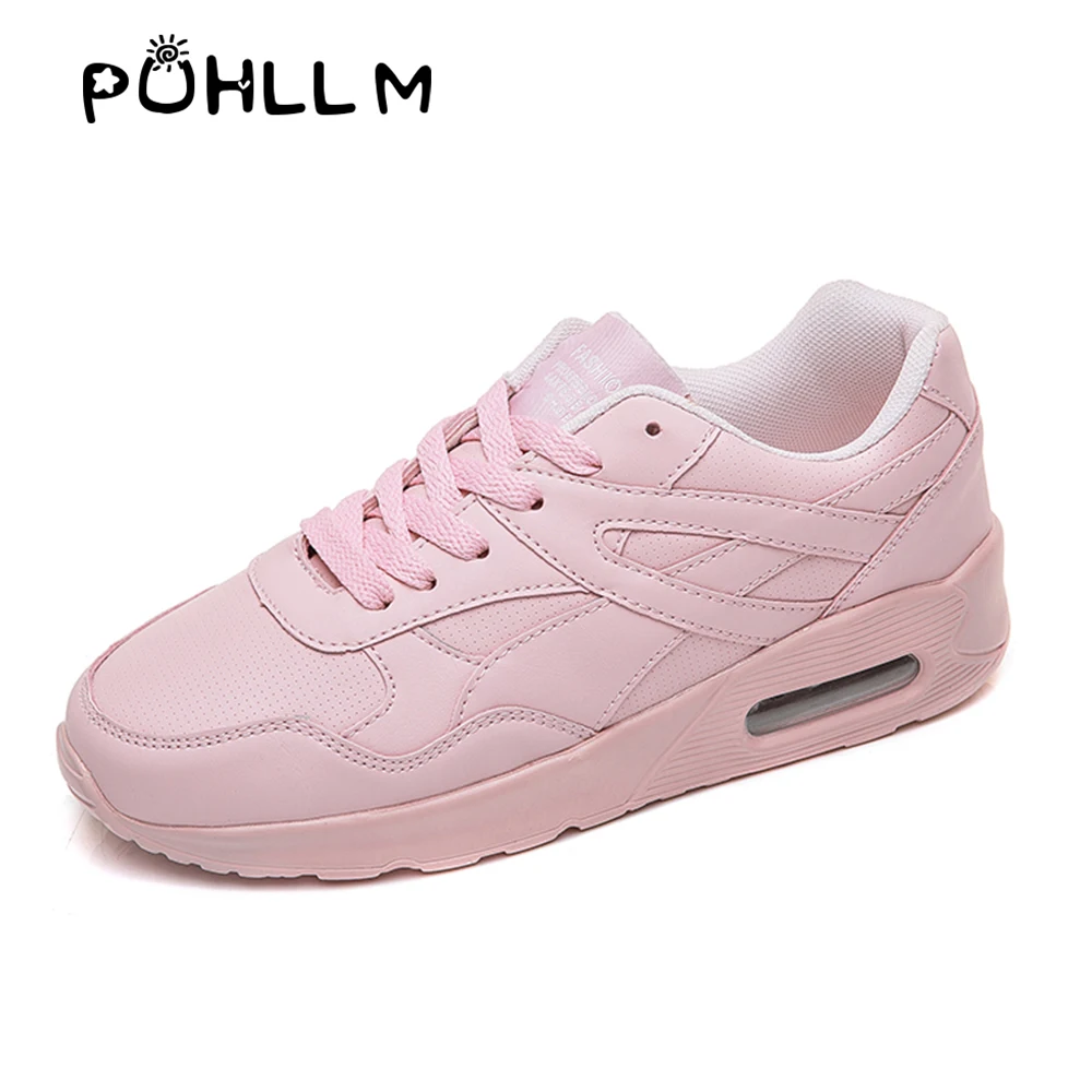 PUHLLM/Женская обувь для бега сезон весна лето осень прогулочная на плоской подошве