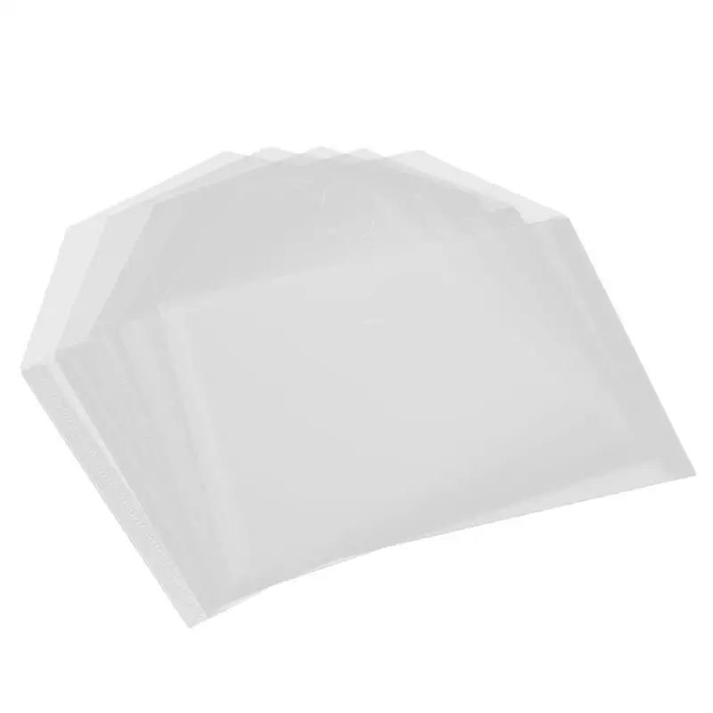 10Pcs PP Transparent File Pack Stamp Collection Storage Bag Small Scrapbooking Stencil Cutting Template Pouch Holder | Дом и сад