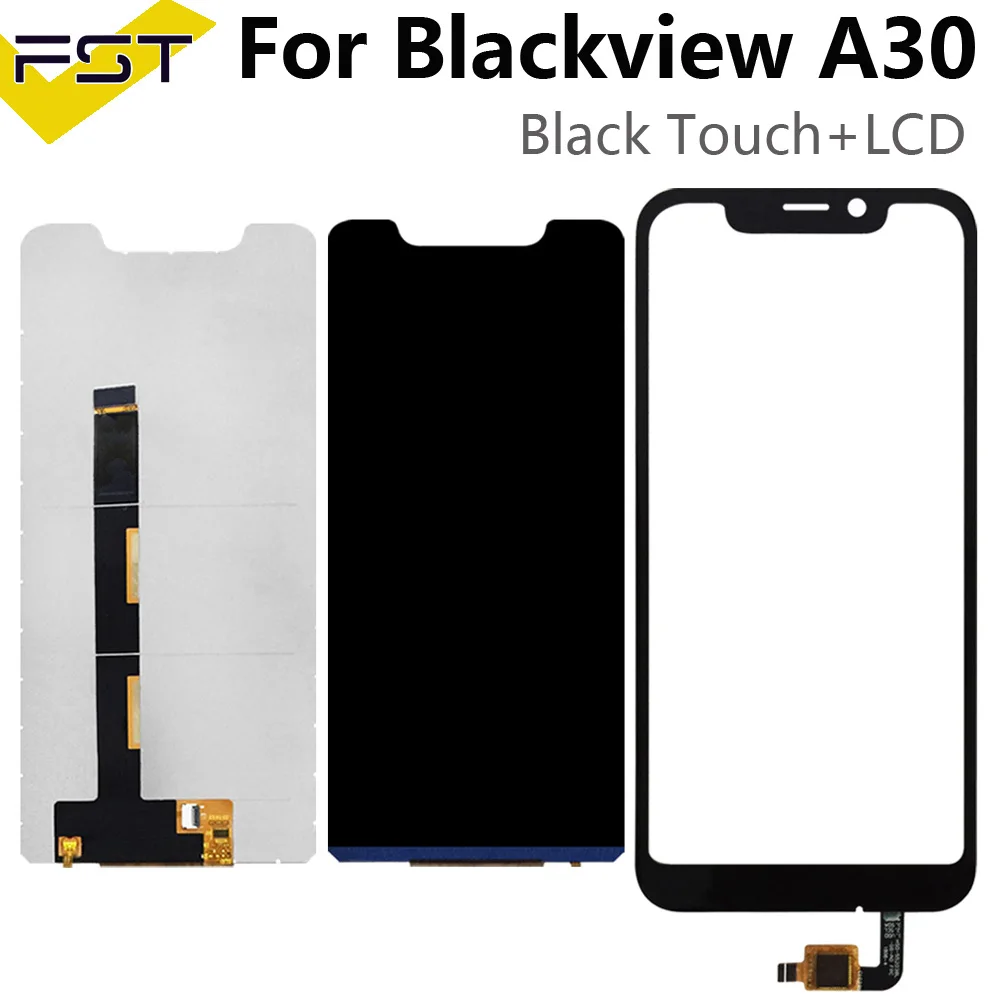 ЖК дисплей и сенсорный экран для BlackView A30 сменный дигитайзер blackView a20 pro