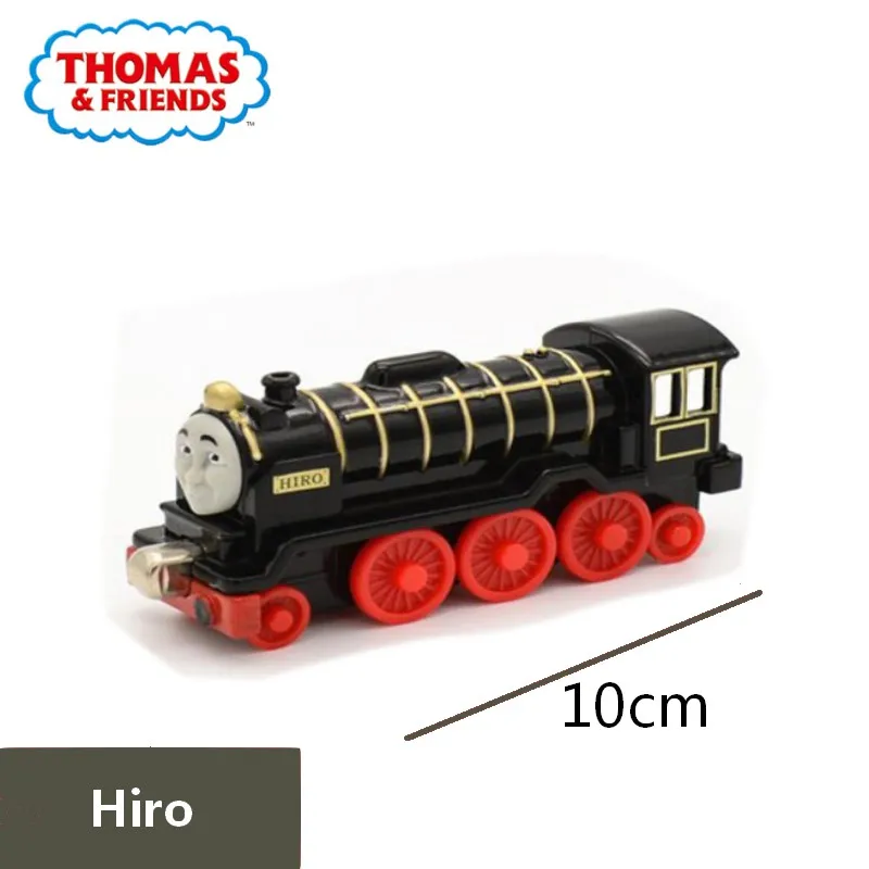 Томас и Друзья 1:43 Hiro поезд модель сплава Пластиковые Магнитные трек автомобиль игрушки для мальчиков подарки на день рождения