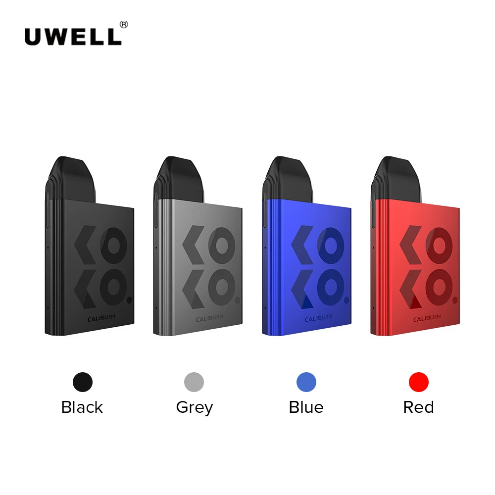 Оригинальный набор электронных сигарет Uwell Caliburn KOKO Pod встроенный аккумулятор 520
