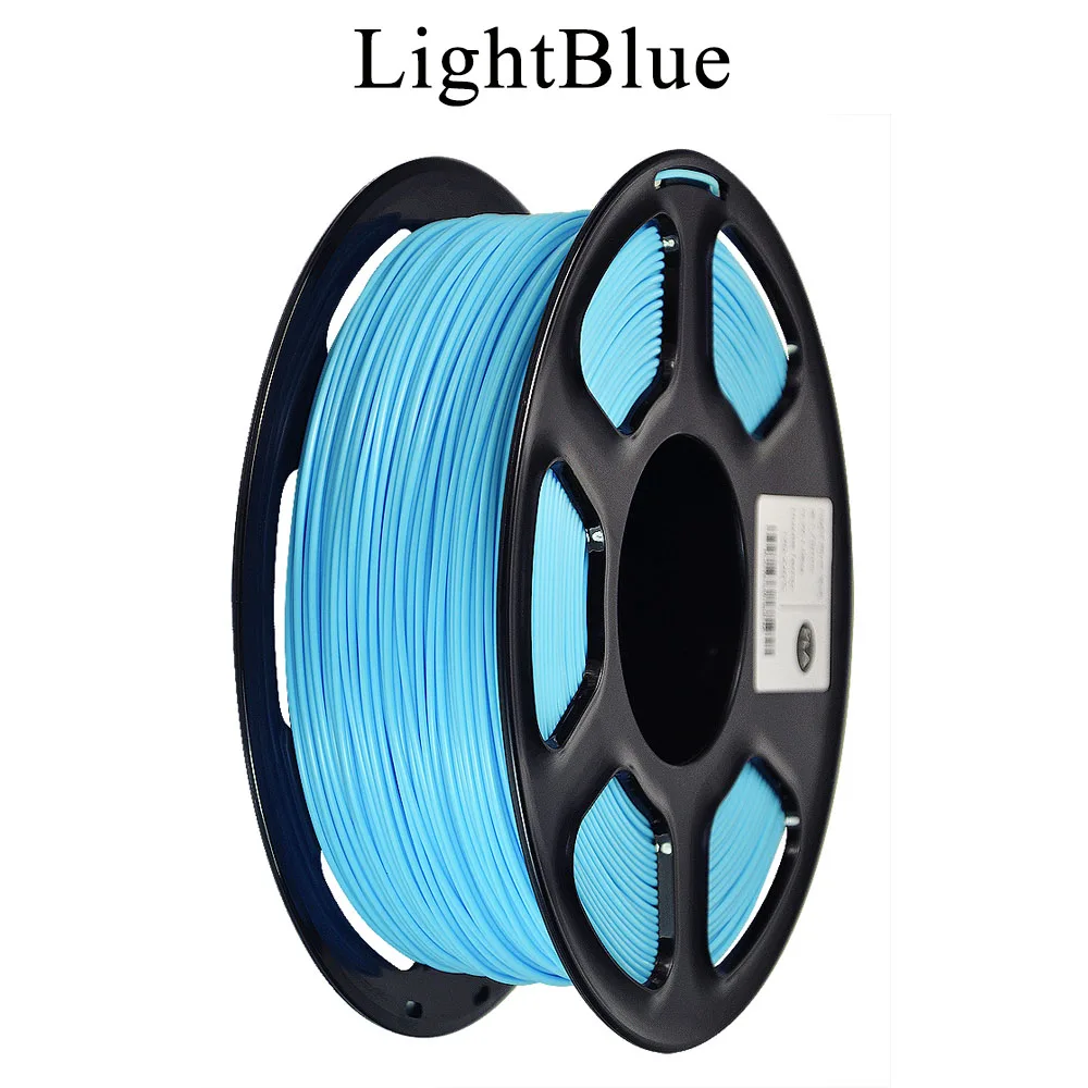 10 шт 1 кг 2.2LB 1,75 мм PLA 3D-принтеры нити для 3D-принтеры рисунок 3d-ручка MakerBot RepRap, для домашнего использования, по ограничению на использование опасных материалов в производстве - Цвет: LightBlue PLA