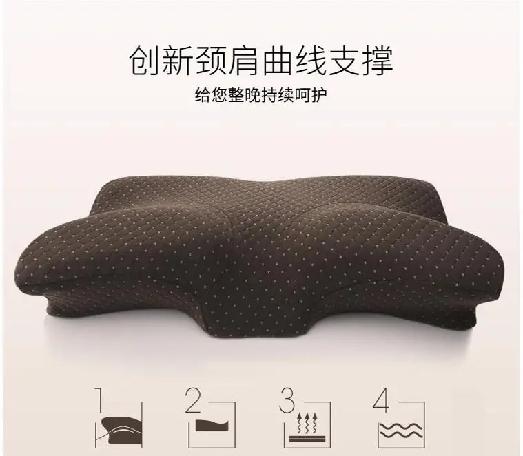 Ортопедическая подушка для шеи с эффектом памяти|Декоративные подушки| |