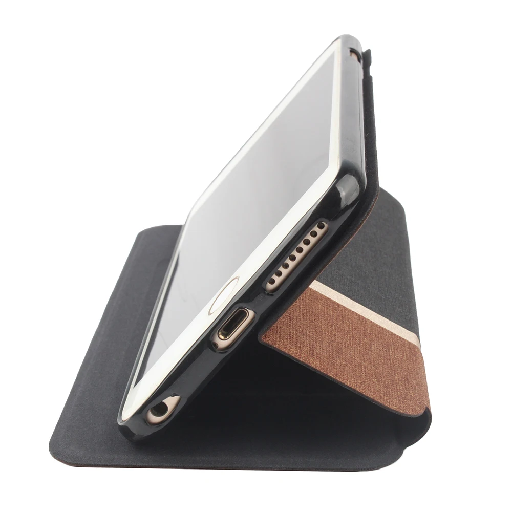 Противоударный кожаный чехол-книжка для Apple iPhone 7 8 plus чехол-держатель телефона 6 6s