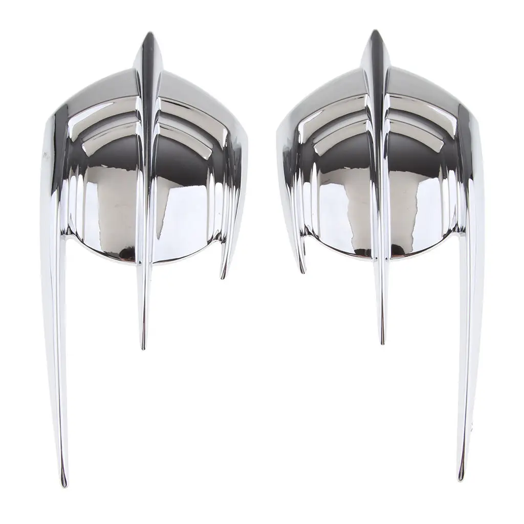 2x Motor Falcon Fairing Cover Casing Plastic for Honda Goldwing GL1800 (Chrome)