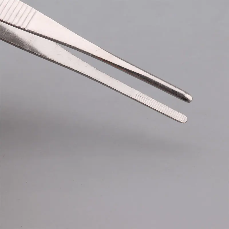 12 5/25/30 см длинный Пинцет для барбекю из нержавеющей стали Tong пинцет с зубами