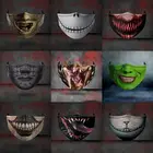 Пылезащитная полумаска 3D Готический ужас Новинка маски для косплея клоуна яда забавная маска для вечевечерние НКИ Хэллоуина маскарада Джокера защитная маска