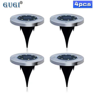4 шт. 81216 светодиодный солнечный свет наружный водонепроницаемый Солнечный свет лужайки Декоративный Солнечный свет сада для двора палубы лужайки патио Плаза