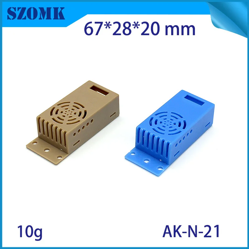 6 шт. корпус для датчика влажности 67 х28х20 мм|enclosure abs|enclosure diyenclosure project box |