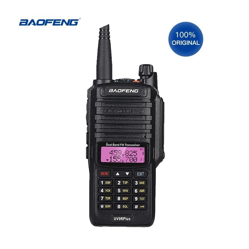 Водонепроницаемая рация BaoFeng IP67, двухсторонняя cb радиостанция baofeng uv9r 128CH 5W VHF UHF 136-174 МГц и 400-520 МГц от AliExpress RU&CIS NEW