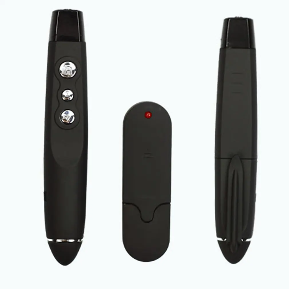

2.4GHZ Power Pointer Presenter Wireless Remote Red Pointer Presenter Pointers Speech Projection Pen Remote Control