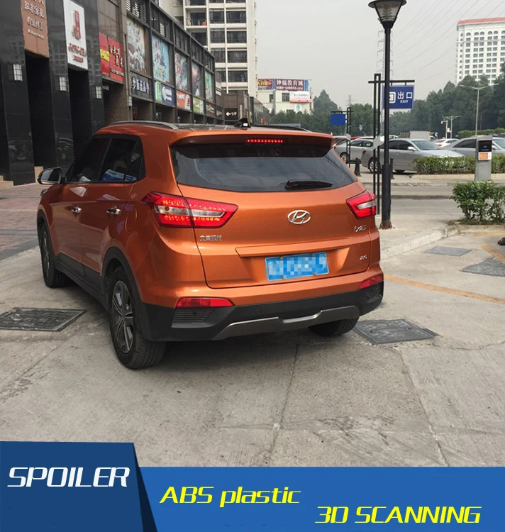 Спойлер для Hyundai IX25 спойлер из АБС-материала заднего крыла автомобиля задний