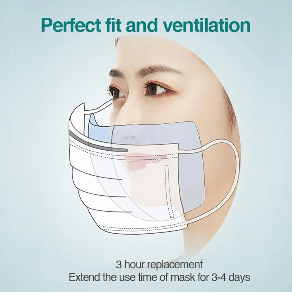 Anti-Fog Mouth Mask Filter 5 Layers Of Protective Meltblown Cloth Dust And Gas Control Activated Carbon Pm2.5 | Дом и сад