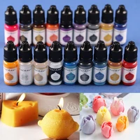 24 color 10ml candle soap pigment liquid colorant resin coloring dye for diy candle soap epoxy resin mold craft making pigments