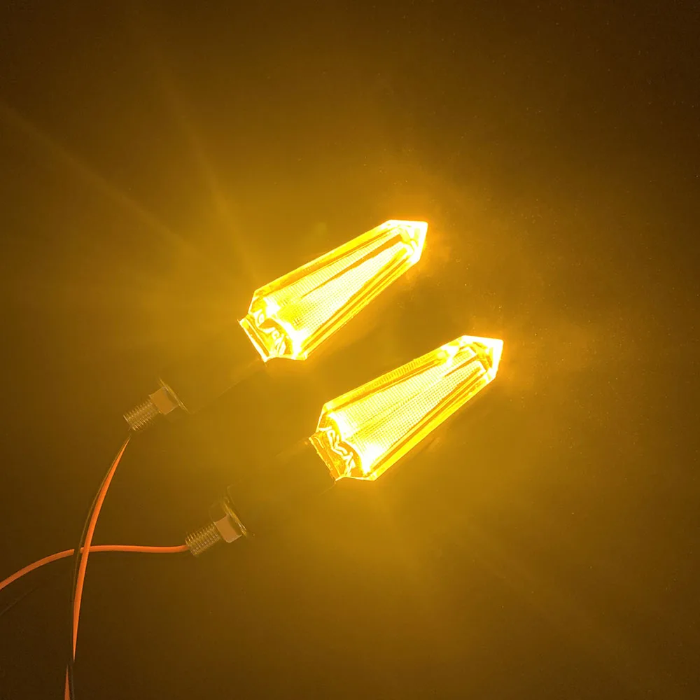 

For KAWASAKI Z Z750 Z750S Z1000 Z1000SX Z250SL ER6N KLR 650 LED Turn Signal Indicator Motorcycle Accessories Light Blinker Lamp