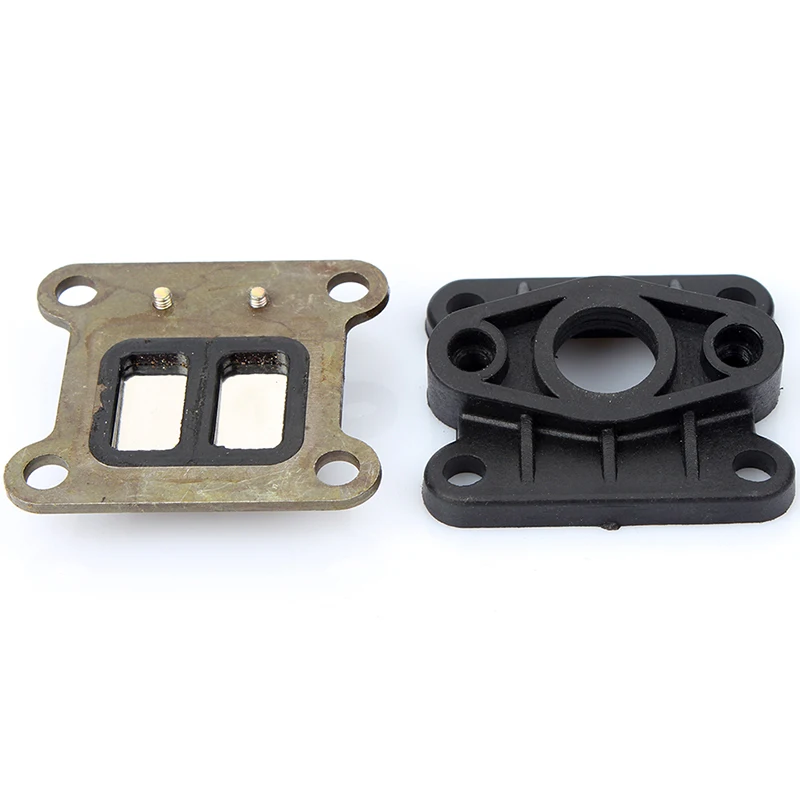 Reed Valve+ Inlet Intake Manifold For 49cc Mini Moto Dirt Pocket Bike ATV Quad Go Kart Scooter
