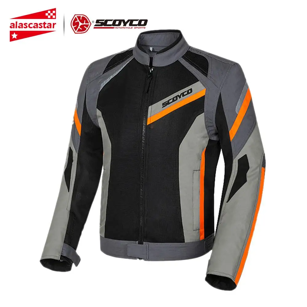 Мотоциклетная куртка SCOYCO мужская летняя дышащая мотоциклетная Chaqueta защитное