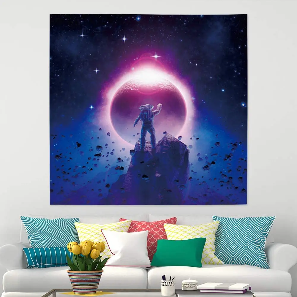 Гобелен &quotКосмонавт&quot в виде космонавта сенсорный планеты на котором может
