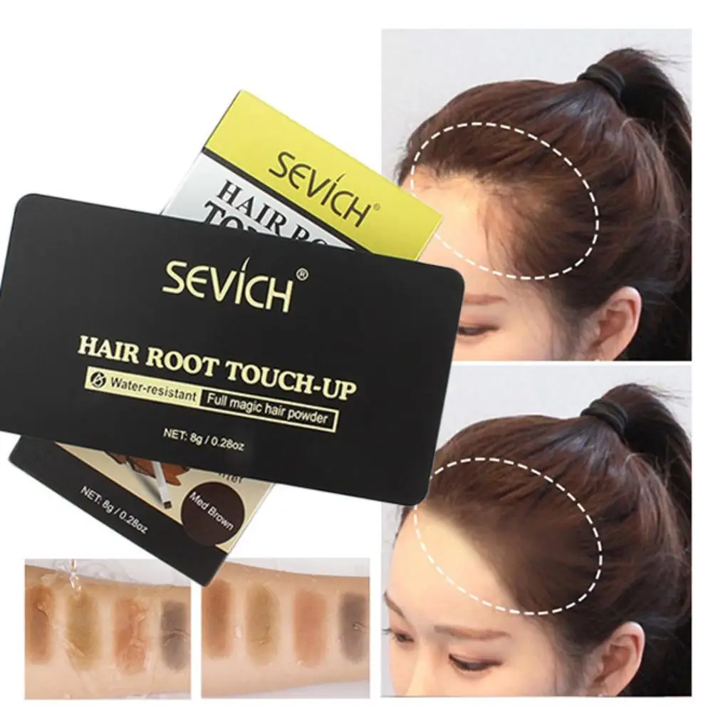 

Water Proof Hair Line Powder In Hair Color Edge Control Cover Shadow Makeup Concealer Up Root Instantly Line Unisex Hair Ha T5P6