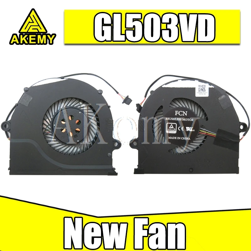 Новый оригинальный вентилятор охлаждения процессора для FCN FK6P DC5V 0.5A Вентилятор