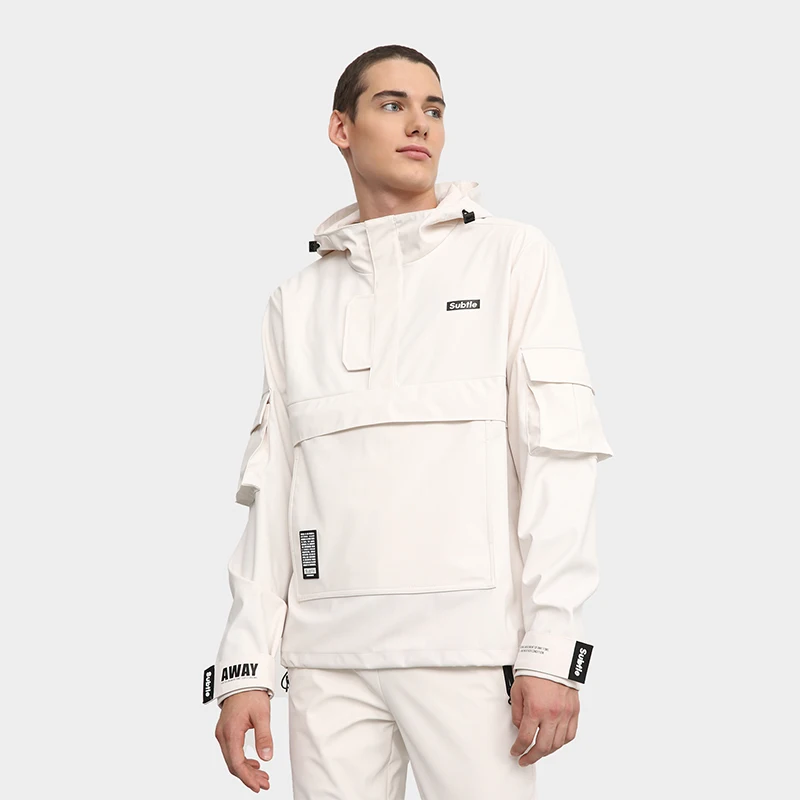 Белый простой плащ 2019 Топ Мужская женская мужская повседневная куртка