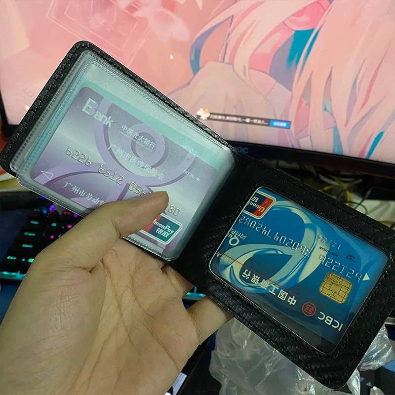 Автомобильная сумка карбоновый Чехол Для водительских прав для Hyundai N Nline Tucson Kona