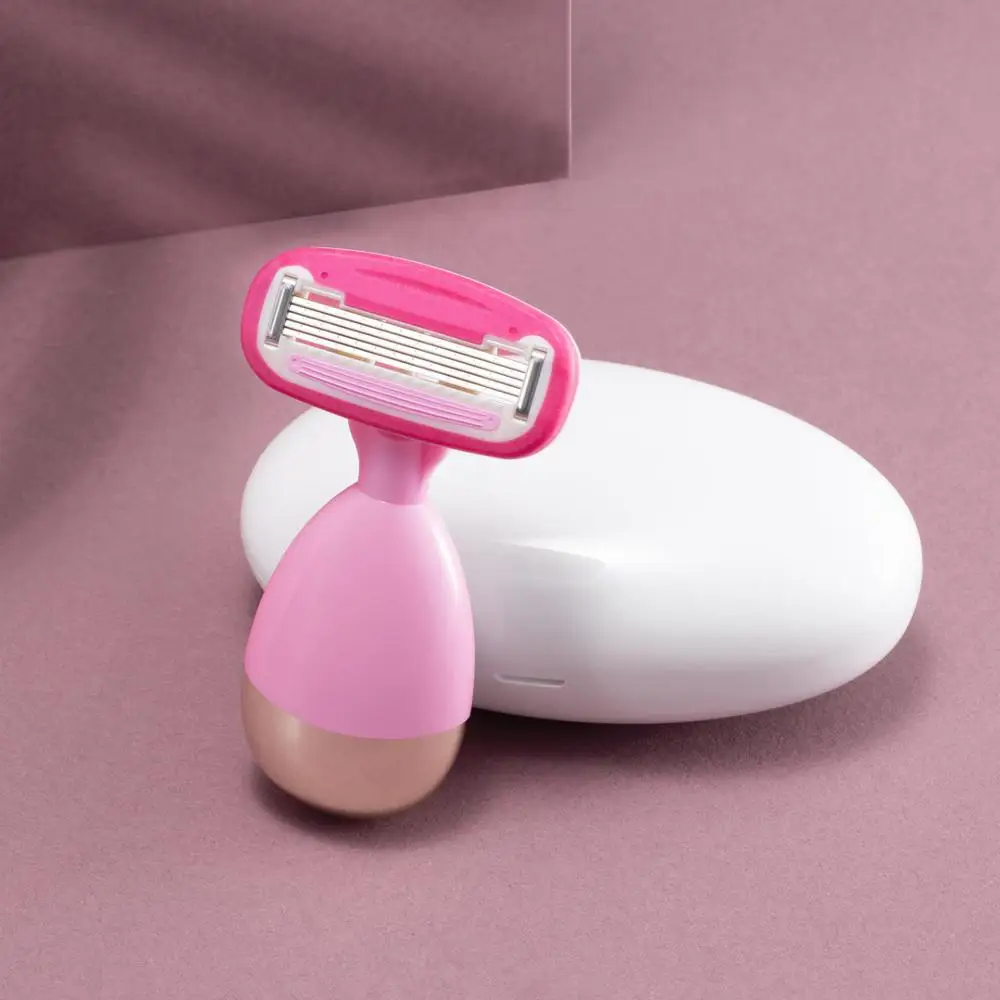 

Shaver Women Body Razors 5-Layer Blades Mini Women Razor for Body Leg Bikini Hair Removal With Replace Raz