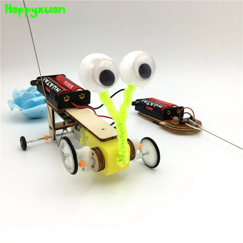 Happyxuan RC рептилия робот DIY электрические детские развивающие игрушки обучение по