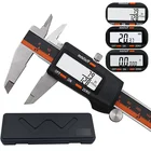 Штангенциркуль цифровой из нержавеющей стали с ЖК-дисплеем, 150 мм