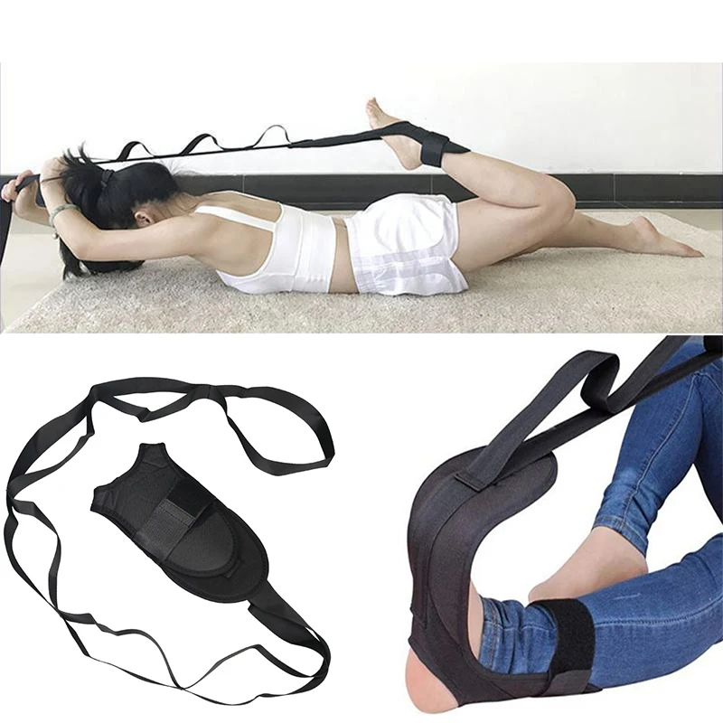 

Ligament Stretching Band Yoga Leg Training Stretching Belt Massage Foot Drop Strap Training Foot Ankle Correction Adjustable