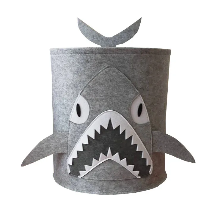 

Animal Pattern Felt Storage Bucket Storage Cartoon Cute Children's Toys Finishing Non-woven Storage Basket Dirty Clothes Hamper