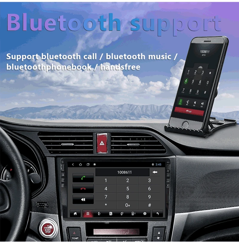 Автомагнитола ShunSihao для Kia opirus 2007-2008 9 дюймов Android 11 128 ГГц | Автомобили и мотоциклы