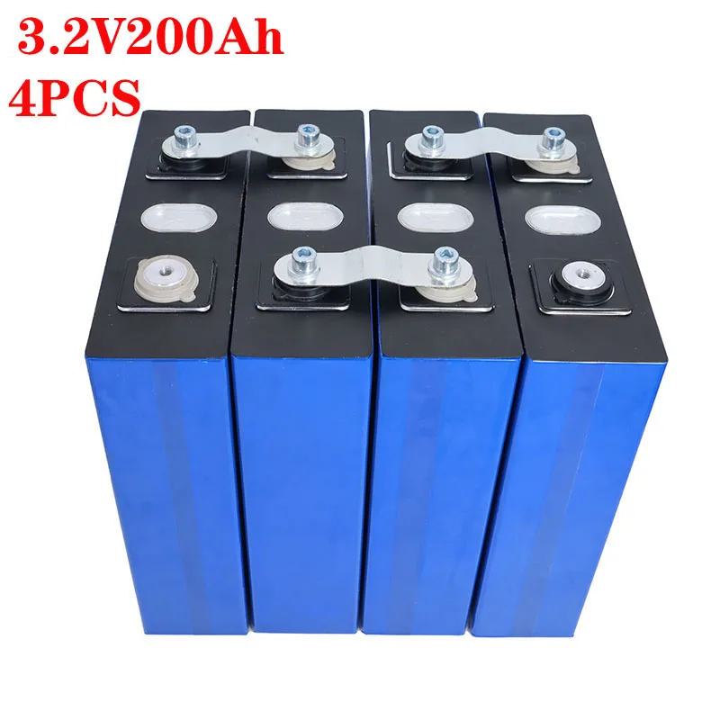 4шт./лот глубокий цикл призматический 3 2 в 3500 Ач 3C LiFePO4 аккумулятор для солнечной