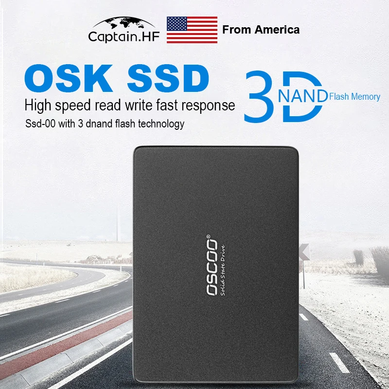 US Captain TLC SSD Sata 3 Твердотельный Накопитель SATA III 64 Гб 128 ГБ 256 512 для ПК Ноутбуков